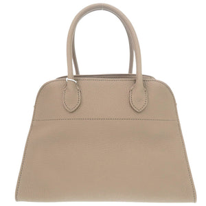 新品同様 ザ ロウ ソフト マルゴー 10 レザー ダークトープ 2WAY ハンドバッグ ショルダーバッグ 1836【中古】THE ROW