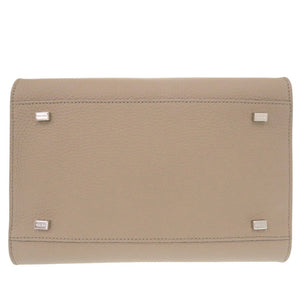 新品同様 ザ ロウ ソフト マルゴー 10 レザー ダークトープ 2WAY ハンドバッグ ショルダーバッグ 1836【中古】THE ROW