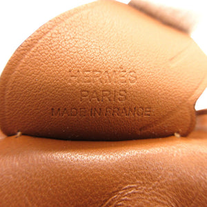 美品 エルメス バッグチャーム ロデオ ペガサス PM キーホルダー アニョーミロ ゴールド ブラウン 1839【中古】HERMES