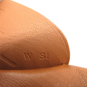 美品 エルメス バッグチャーム ロデオ ペガサス PM キーホルダー アニョーミロ ゴールド ブラウン 1839【中古】HERMES