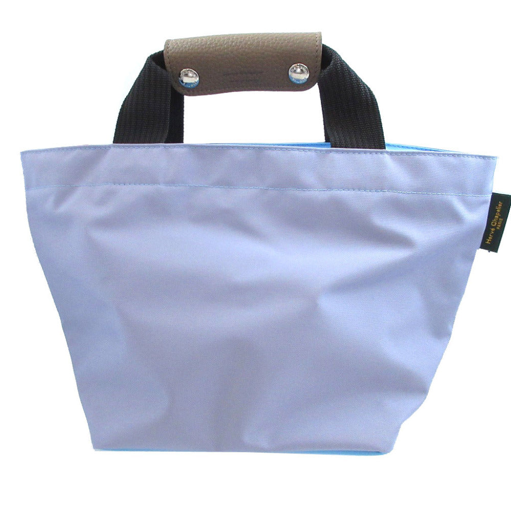 新品同様 エルベシャプリエ 舟型 サイズM ナイロン グリシーヌ バレンヌ ハンドルグリッパー付 1027N トートバッグ 1846【中古】Herve Chapelier