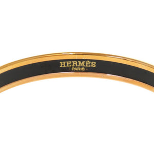 新品同様 エルメス エマイユPM マハラジャの装身具 メタル ピンクゴールド金具 マルチカラー バングル ブレスレット 1873【中古】HERMES