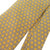 未使用品 エルメス Hロゴ 総柄 シェーヌダンクル ネクタイ シルク JAUNE 1883【中古】HERMES