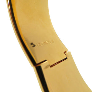 美品 エルメス エマイユ バングル ブレスレット メタル マルチカラー 1889【中古】HERMES