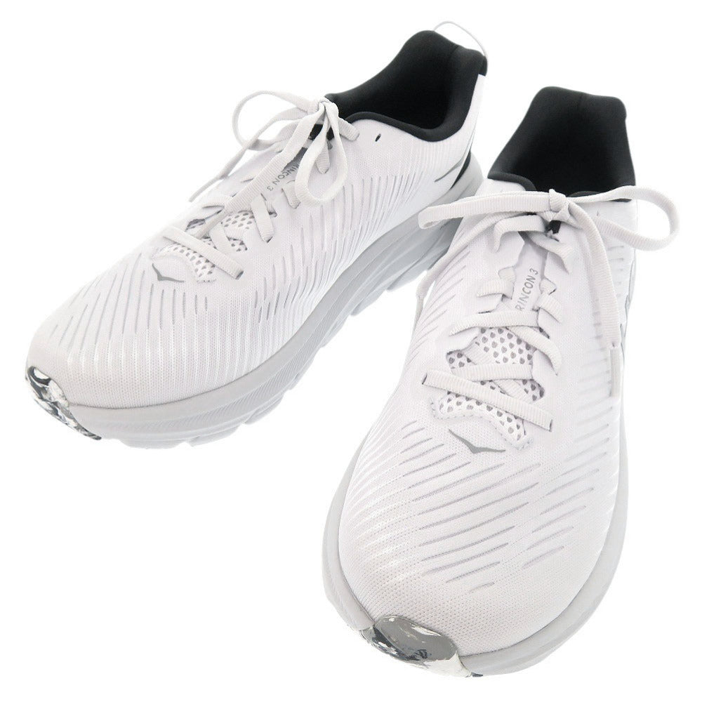 未使用品 ホカ RINCON 3 リンコン 3 1119395 NCSW サイズ27cm ポリエステル ポリウレタン ペールグレー ブラック ランニングシューズ 1906【中古】HOKA メンズ