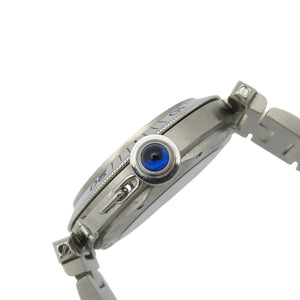 カルティエ パシャ コンベックス グリッド W31059H3 自動巻き 腕時計 SS シルバー 1914【中古】CARTIER メンズ