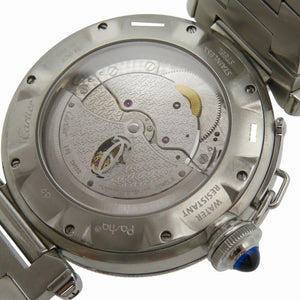 カルティエ パシャ コンベックス グリッド W31059H3 自動巻き 腕時計 SS シルバー 1914【中古】CARTIER メンズ