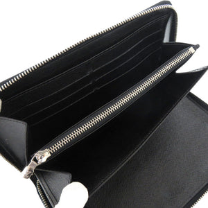 美品 ルイ ヴィトン ジッピーオーガナイザー ダミエグラフィット N63077 ブラック 長財布 黒 LV 0911【中古】LOUIS VUITTON