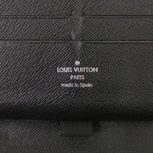美品 ルイ ヴィトン ジッピーオーガナイザー ダミエグラフィット N63077 ブラック 長財布 黒 LV 0911【中古】LOUIS VUITTON