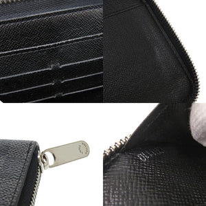 美品 ルイ ヴィトン ジッピーオーガナイザー ダミエグラフィット N63077 ブラック 長財布 黒 LV 0911【中古】LOUIS VUITTON
