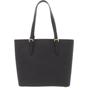 新品同様 マイケルコース レザー ブラック トートバッグ 黒 0006【中古】Michael Kors