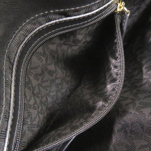 新品同様 マイケルコース レザー ブラック トートバッグ 黒 0006【中古】Michael Kors