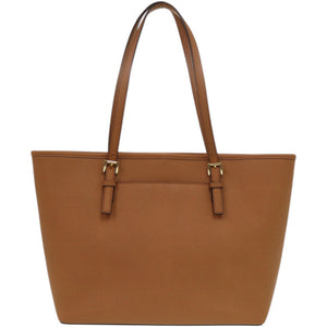 美品 マイケルコース 2WAY KENLY ラージ 35F6GTVT1L レザー ブラウン 茶 トートバッグ 0007【中古】Michael Kors