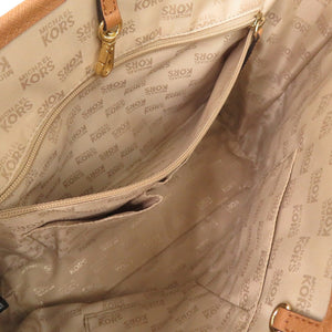 美品 マイケルコース 2WAY KENLY ラージ 35F6GTVT1L レザー ブラウン 茶 トートバッグ 0007【中古】Michael Kors