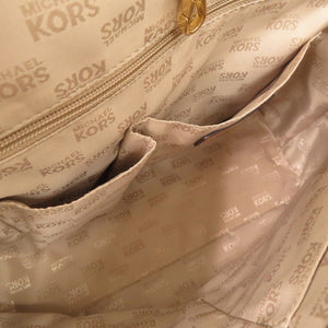 美品 マイケルコース 2WAY KENLY ラージ 35F6GTVT1L レザー ブラウン 茶 トートバッグ 0007【中古】Michael Kors