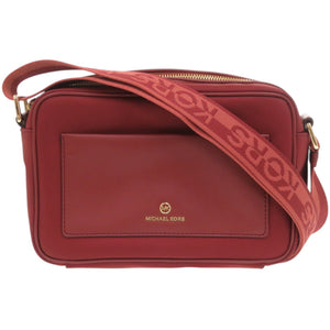 美品 マイケルコース JET SET CHARM EW クロスボディ ラージ IM2202 ナイロン レッド 赤 ショルダーバッグ 0012【中古】Michael Kors