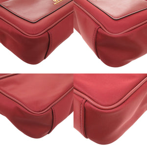 美品 マイケルコース JET SET CHARM EW クロスボディ ラージ IM2202 ナイロン レッド 赤 ショルダーバッグ 0012【中古】Michael Kors