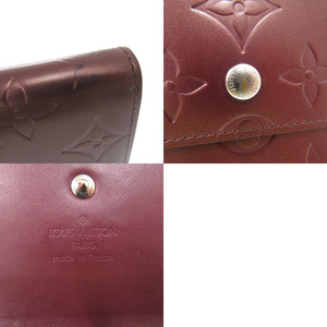 美品 ルイ ヴィトン ポルトトレゾールインターナショナル 三つ折り財布 モノグラム M65106 モノグラムマット ヴィオレ TH0053 LV 0031【中古】LOUIS VUITTON