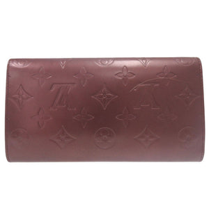 美品 ルイ ヴィトン ポルトトレゾールインターナショナル 三つ折り財布 モノグラム M65106 モノグラムマット ヴィオレ TH0053 LV 0031【中古】LOUIS VUITTON