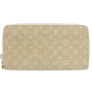 ルイ ヴィトン ジッピーウォレット モノグラム ミニラン M95310 ベージュ 長財布 LV 0045【中古】LOUIS VUITTON