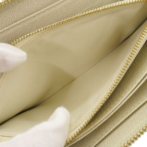 ルイ ヴィトン ジッピーウォレット モノグラム ミニラン M95310 ベージュ 長財布 LV 0045【中古】LOUIS VUITTON