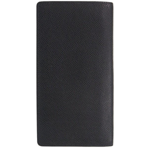 ルイ ヴィトン ポルトフォイユ ブラザ タイガ M30502 ネイビー 長財布 LV 0046【中古】LOUIS VUITTON メンズ