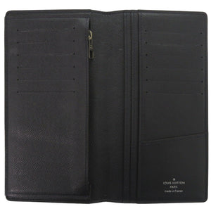 ルイ ヴィトン ポルトフォイユ ブラザ タイガ M30502 ネイビー 長財布 LV 0046【中古】LOUIS VUITTON メンズ