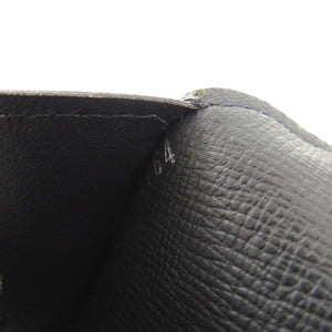 ルイ ヴィトン ポルトフォイユ ブラザ タイガ M30502 ネイビー 長財布 LV 0046【中古】LOUIS VUITTON メンズ