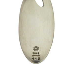 美品 ジョージジェンセン チューリップ 448 シルバー925 シルバー ネックレス 0065【中古】Georg Jensen