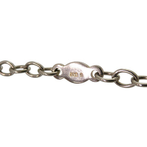 美品 ジョージジェンセン チューリップ 448 シルバー925 シルバー ネックレス 0065【中古】Georg Jensen