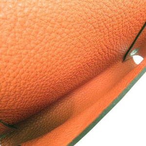 エルメス MISES ET RELANCES トランプケース トランプホルダー トリヨンクレマンス オレンジ 0145【中古】HERMES