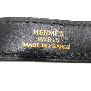 美品 エルメス ノマド グローブホルダー その他小物 ボックスカーフ/メタル ブラック 0150【中古】HERMES