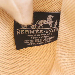 新品同様 エルメス ニューヨッティング PM コットン ベージュ ポーチ 0158【中古】HERMES
