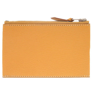 美品 エルメス クラリスPM シェーブル ナチュラルサブレ シルバー金具 □D刻印 コインケース 財布 0161 【中古】 HERMES