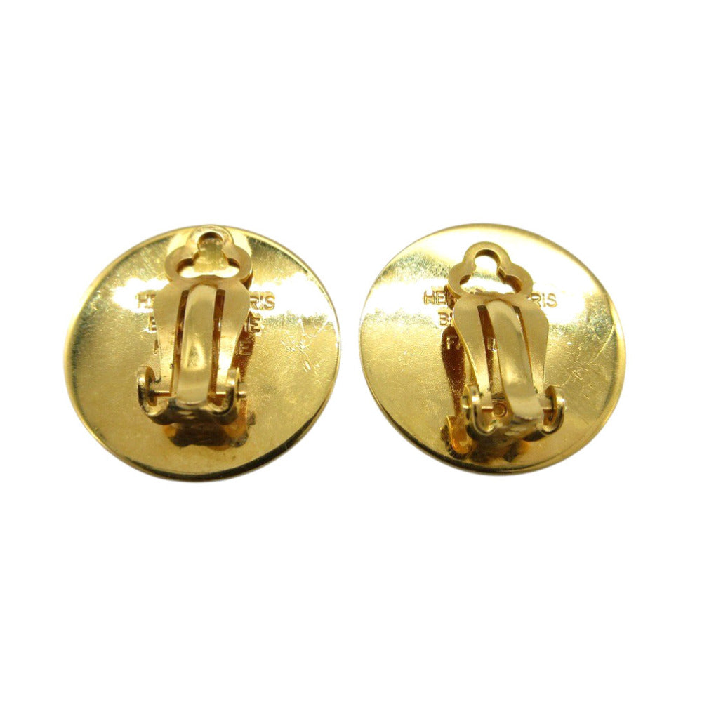 エルメス セリエ イヤリング メタル ゴールド 0170【中古】HERMES