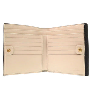新品同様 フェンディ PEEK A BOO ピーカブー 二つ折り財布 8M0438 A91B F11IE カーフ 0197【中古】FENDI