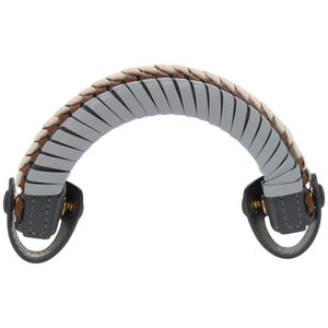 新品同様 フェンディ ピーカブー ハンドルカバー メタル ブルー 青 バッグ 0246【中古】FENDI