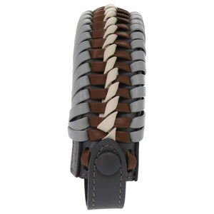 新品同様 フェンディ ピーカブー ハンドルカバー メタル ブルー 青 バッグ 0246【中古】FENDI