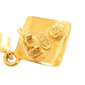 美品 シャネル ヴィンテージ ココマーク メタル ゴールド イヤリング 0267【中古】CHANEL