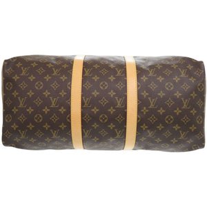 美品 ルイ ヴィトン キーポル50 モノグラム M41426 ボストンバッグ LV 0373【中古】LOUIS VUITTON