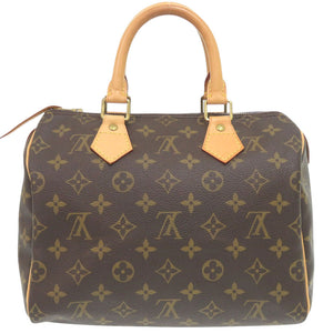 美品 ルイ ヴィトン スピーディ25 モノグラム M41528 ハンドバッグ LV 0384【中古】LOUIS VUITTON