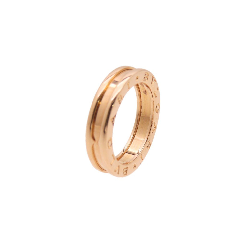 新品同様 ブルガリ B-ZERO1 750PG リング #51 指輪 K18ピンクゴールド ビーゼロワン 0390【中古】BVLGARI メンズ
