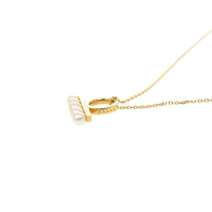 新品同様 タサキ バランス K18YG パール 750YG イエローゴールド ネックレス ジュエリー 0403【中古】TASAKI