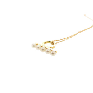 新品同様 タサキ バランス K18YG パール 750YG イエローゴールド ネックレス ジュエリー 0403【中古】TASAKI