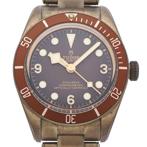 美品 チューダー ブラックベイ 58 79012M ブロンズ 自動巻き 腕時計 ガラス ブラウン 0413【中古】Tudor メンズ