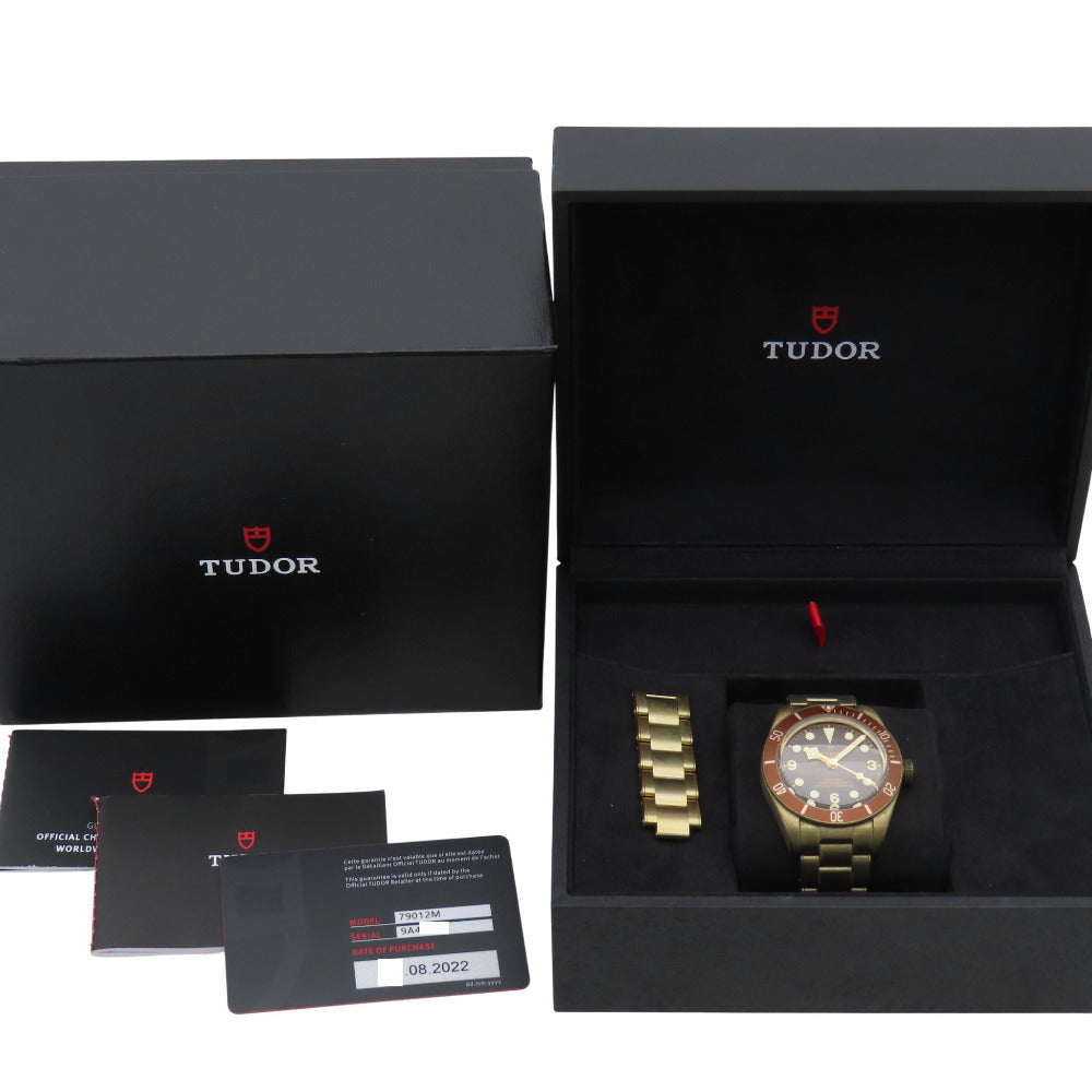 美品 チューダー ブラックベイ 58 79012M ブロンズ 自動巻き 腕時計 ガラス ブラウン 0413【中古】Tudor メンズ