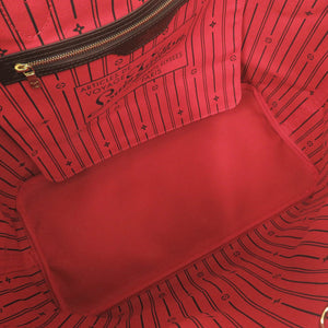 美品 ルイ ヴィトン ネヴァーフルGM ダミエ N51106 ブラウン トートバッグ LV 0434【中古】LOUIS VUITTON