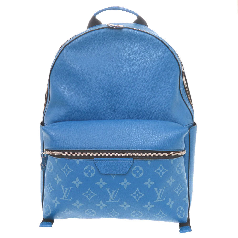 美品 ルイ ヴィトン ディスカバリーバックパック タイガラマ モノグラム M30409 IC ブルー リュック デイパック 青 LV 0436【中古】LOUIS VUITTON
