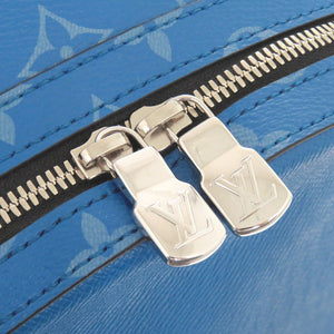 美品 ルイ ヴィトン ディスカバリーバックパック タイガラマ モノグラム M30409 IC ブルー リュック デイパック 青 LV 0436【中古】LOUIS VUITTON