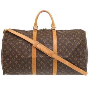 ルイ ヴィトン キーポルバンドリエール55 モノグラム M41414 ボストンバッグ LV 0496【中古】LOUIS VUITTON